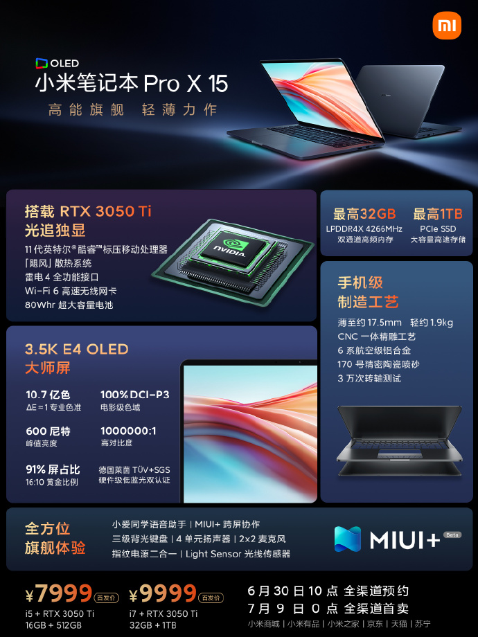 Xiaomi Mi Notebook Pro Max Q