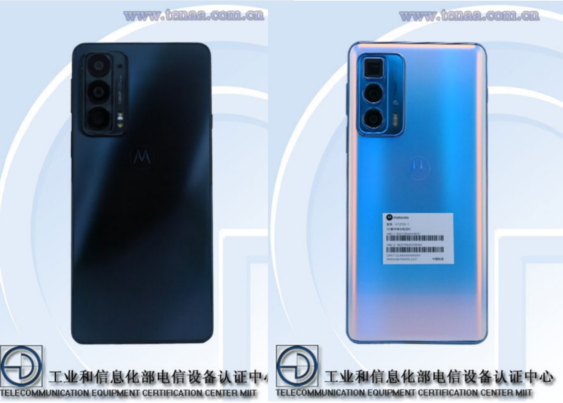 Motorola Edge 20 Series Listed On TENAA Certification Along With